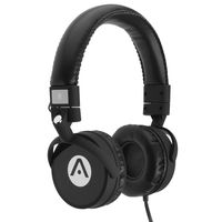 Audiomate A7 Noise-isolating Wired Stereo Extra Bass Foldable Stereo Tangle-Free On-Ear Headphones with Built-in Microphone and Remote 5ft Cable 3.5mm Plug Black
