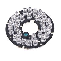 CCTV Security Camera 80 Degree Red 5mm 30-LED Lamps IR Infrared Board