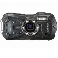 Ricoh WG-60 Waterproof Digital Camera, 2.7" LCD (WG-60 Black)