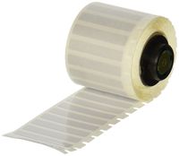 Brady PTL-28-717 B-717 Label, Gloss, Static Dissipative Polyimide, 0.250" H x 1.500" W, White, 750/Roll (Pack of 750)