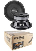2 x PRV Audio 8MR400A Mid Range 8" Pro Audio Loud Speaker 8 ohm 800 Watts