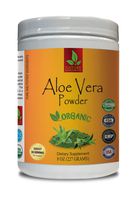 Cardiovascular Enhancement - Aloe Vera Organic Powder - Pure and Potent Ingredients - Aloe Vera Powder - 1 Can 8 OZ (65 Servings)