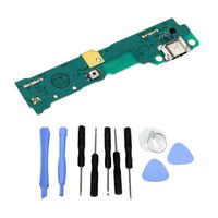 Zahara USB Charging Port Flex Board Replacement for Samsung Galaxy Tab S2 9.7" SM-T810 SM-T815 + Tools Kit