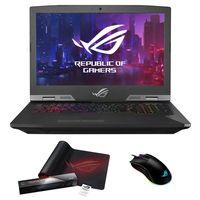 ASUS ROG G703GX-XB76 Enthusiast (i7-9750H, 64GB RAM, 4TB NVMe SSD + 2TB SSHD, NVIDIA RTX 2080 8GB, 17.3" Full HD 144Hz 3ms, Windows 10 Pro) VR Ready Gaming Notebook