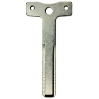 qualitykeylessplus Replacement Blade for GTO Remote Head Key Uncut Blank with Free KEYTAG