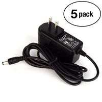 Otimo (10 Pack 15 Feet 18/3 Green Dot Hospital Grade IEC Power Cord (NEMA 5-15P to IEC-320-C13) SJT - Clear Blue