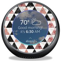 MightySkins Skin Compatible with Amazon Echo Spot - Marble Pyramids | Protective, Durable, and Unique Vinyl Decal Wrap Cover | Easy to Apply, Remove, and Change Styles | Made in The USA