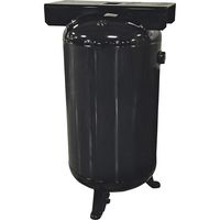 Industrial Air Vertical Receiver Tank with Platform - 80 Gallon, 200 PSI, Model Number 021-0422