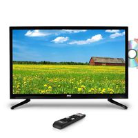 Pyle Upgraded 2018 40" Inch 1080p HD LED TV DVD Player Combo Ultra Hi Resolution Widescreen Monitor w/ HDMI Cable RCA Input, Built in Audio Speaker,Can work for Mac PC Computer, Flat Slim,(PTVDLED40)
