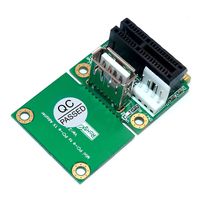 PCI-E 1X to Half/Full Mini PCI-E Adapter