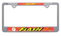 Elektroplate The Flash DC Comics Lightening Bolt Metal License Plate Frame