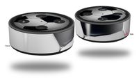 Skin Wrap Decal Set 2 Pack for Amazon Echo Dot 2 - Soccer Ball (2nd Generation ONLY - Echo NOT Included)