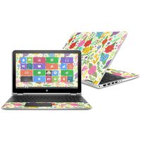 Mightyskins Skin Compatible with Hp Pavilion X360 15.6" (2016) - Flower Garden | Protective, Durable, and Unique Vinyl Decal Wrap Cover | Easy to Apply, Remove, and Change Styles | Made in The USA