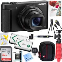 Sony Cyber-Shot DSC-HX99 High Zoom 4K Camera + 32GB SDHC Memory Accessory Bundle