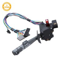 Aupoko 26100985 Multi-Function Combination Switch, Replaces# 2330814 26036312, with Turn Signal, Wiper, Washers, Hazard Switch, Cruise Control, Fit for Chevy Tahoe Blazer Suburban GMC K1500 Sierra