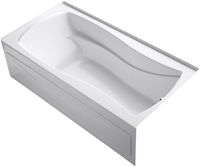 KOHLER K-1259-RA-0 Mariposa Bathtub, White
