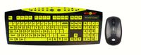 Ablenet 10090401 Keys-U-See Wireless Keyboard & Mouse