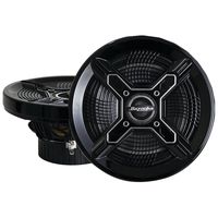 Bazooka MAC6510B 6.5-Inch Marine Coaxial Speaker, Set of 2 (Black)