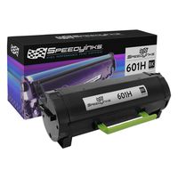 Speedy Inks Compatible Toner Cartridge Replacement for Lexmark 601H 60F1H00 High Yield (Black)