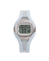 Sportline Women's Solo 960 Any Touch Step & Distance Pedometer Heart Rate Monitor Watch, Pedometer Tracks Steps, Distance, Speed, Exercise Time, and Calories Burned