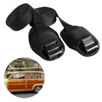 BPS 15 Foot Premium Car Roof Rack Lashing Straps for Kayak, Surfboard, Paddleboard, Longboard, Bodyboard, and Canoe