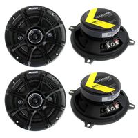 KICKER 4 41DSC54 D-Series 5.25" 400 Watt 2-Way 4-Ohm Car Audio Coaxial Speakers