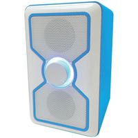 Sylvania SP015-Blue Bluetooth Speaker with Built-in Speakerphone