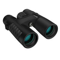10X42 Binoculars for Adults,HD Optics BAK4 Roof Prism FMC Fully Coated Lens with Neck Strap/Carrying Binocular Large Eyepiece Watching, Hiking, Outdoor Hunting, Travelling, Sports, Also Fit for Kids