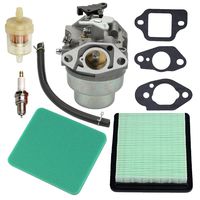 Panari GCV160 Carburetor + Tune Up Kit Air Filter for Honda GCV160A GCV160LA GCV160LE Engine HRB216 HRR216 HRS216 HRT216 HRZ216 Lawn Mower