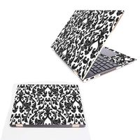 MightySkins Skin Compatible with HP Spectre x360 15.6" (2018) - Black Damask | Protective, Durable, and Unique Vinyl Decal wrap Cover | Easy to Apply, Remove, and Change Styles | Made in The USA