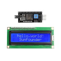 ARCELI IIC/I2C 1602 Serial 5V Blue Backlight LCD Display for Arduino 2560 UNO AVR