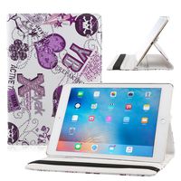 iPad 2 Case, iPad 3 Case, ELEOPTION iPad 4 Smart Stand Case with ipad mini case 360 degree rotating Function for Apple iPad 2 / iPad 3 / iPad 4 ( purple cowboy)