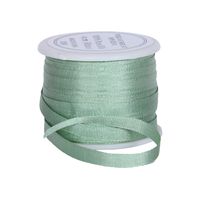Threadart 100% Pure Silk Ribbon - 4mm Seafoam Green - No. 618-3 Sizes - 50 Colors