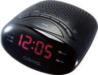 Craig Desktop Clock Radio - 0.5 W RMS - Mono CR45329B