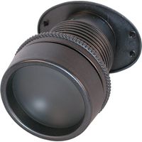 Prime-Line U 9918 Giant Screen Viewer, Requires a 1-3/4 in. Hole, High-Impact Plastic, Dark Gray