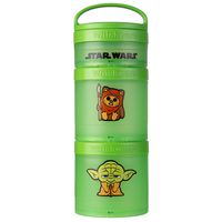 Whiskware C03686 Star Wars Stackable Storable Snack Pack, 2 1/3 cups, Ewok & Yoda