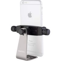 MeFOTO SideKick360 Plus Smartphone Tripod Mount-Stand-Holder, Works with iPhone, Google, HTC, Nexus, Lumia, Galaxy, Xperia and all other Smartphones (see details below) - Titanium (MPH200T)