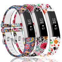 ZEROFIRE Band Compatible with Fitbit Alta and Alta HR Replacement Wristband Adjustable Silicone Sports Watch Band Colorful Printing Straps, Standard Size for 5.5"-8.1" Wrists, No Tracker