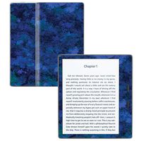 MightySkins Skin Compatible with Amazon Kindle Oasis 7" (9th Gen) - Blue Ice | Protective, Durable, and Unique Vinyl Decal wrap Cover | Easy to Apply, Remove, and Change Styles | Made in The USA
