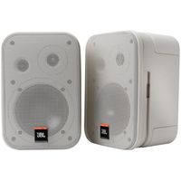 JBL Professional Control 1 Pro High Performance 2-Way Professional Compact Loudspeaker System, White (sold as pair) - C1PRO-WH