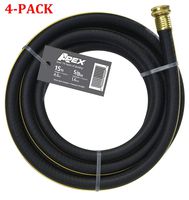 Apex REM-15, Connector Hose, 5/8-inch by 15-feet,(Colors May Vary) (5/8 Inches by 15 Feet (4-Pack))