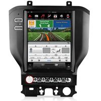 AIMTOM 2015-2018 Ford Mustang 10.4" HD Touch Screen In-dash GPS Navigation Android 6.0 Stereo Bluetooth A2DP Deck AV Receiver FM AM Radio Multimedia Player Built-in Wi-Fi Infotainment System