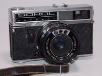 SOKOL 35mm with Industar 70 SLR Film Camera USSR