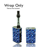 Custom Skin Decal for Eleaf Mini iStick (Decal Only, Device is Not Included) - Vinyl Wrap Protective Sticker by VCG Customs (Blue Bape Camo)