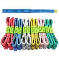 LOUHUA 24 Pieces 60 Inches Soft Tape Measure Ruler Bulk for Sewing Tailor Cloth - 6 Colors
