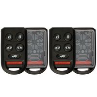 KeylessOption Just the Case Keyless Entry Remote Key Fob Shell (Pack of 2)