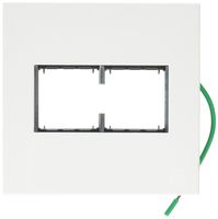 PASS & SEYMOUR AWP2GWH4 Adorne, 2 Gang, Gloss White