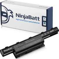 NinjaBatt Laptop Battery for Gateway NE56R NE56R31U NE56R41U NV53A NV53A24U NV55C NV55C03U NV59C - High Performance [6 Cells/4400mAh/48wh]