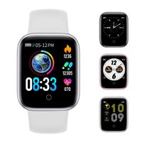 RUNDOING Smart Watch for Android iOS Phones,Fitness Tracker with Sleep/Heart Rate Monitor,Step/Calorie Counter,1.54 inch Screen,IP68 Waterproof Smartwatch for Women Men Girls White