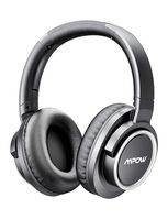 Mpow [Update] Active Noise Cancelling Headphones, 50 Hours Playtime with Hi-Fi Deep Bass, ANC Over Ear Bluetooth Headphones with Mic, Foldable Wireless Headset for Travel Work TV Cell Phone/PC
